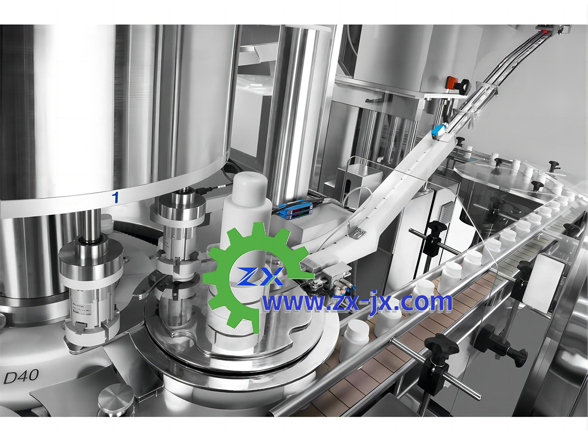 八頭旋轉式旋蓋機