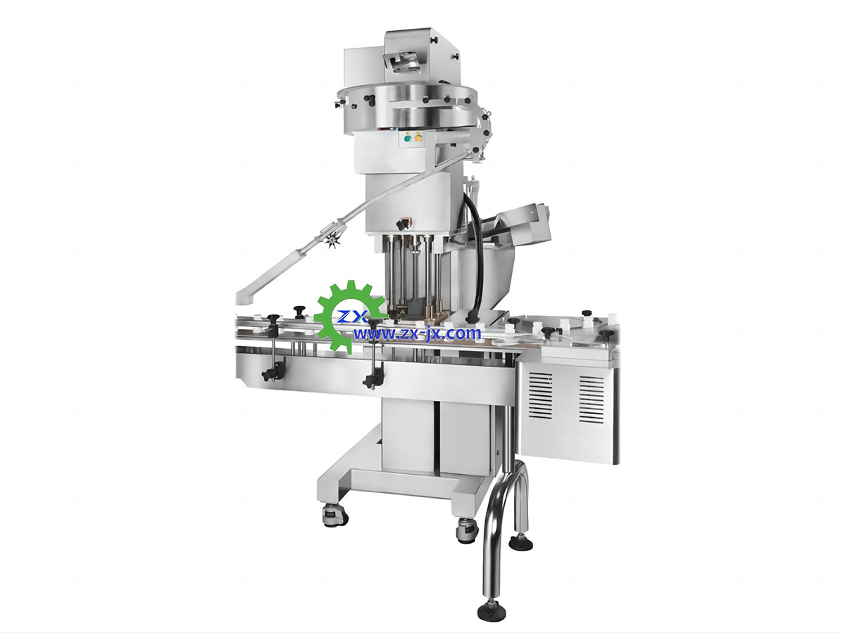 八頭旋轉式旋蓋機