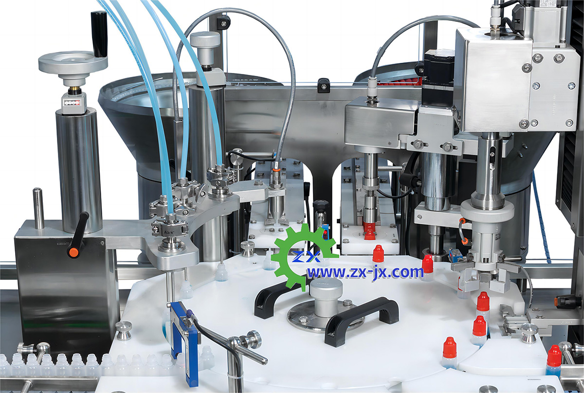 理瓶灌裝旋蓋一體機